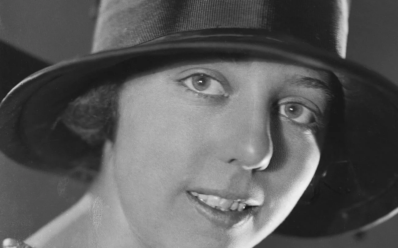 A great-niece with a 1920s negative