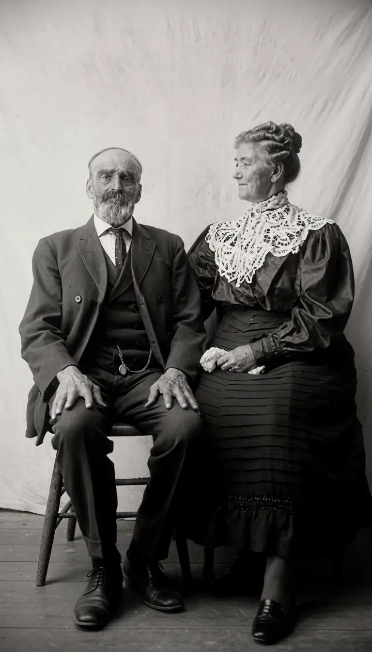 An Old Couple Comes Alive