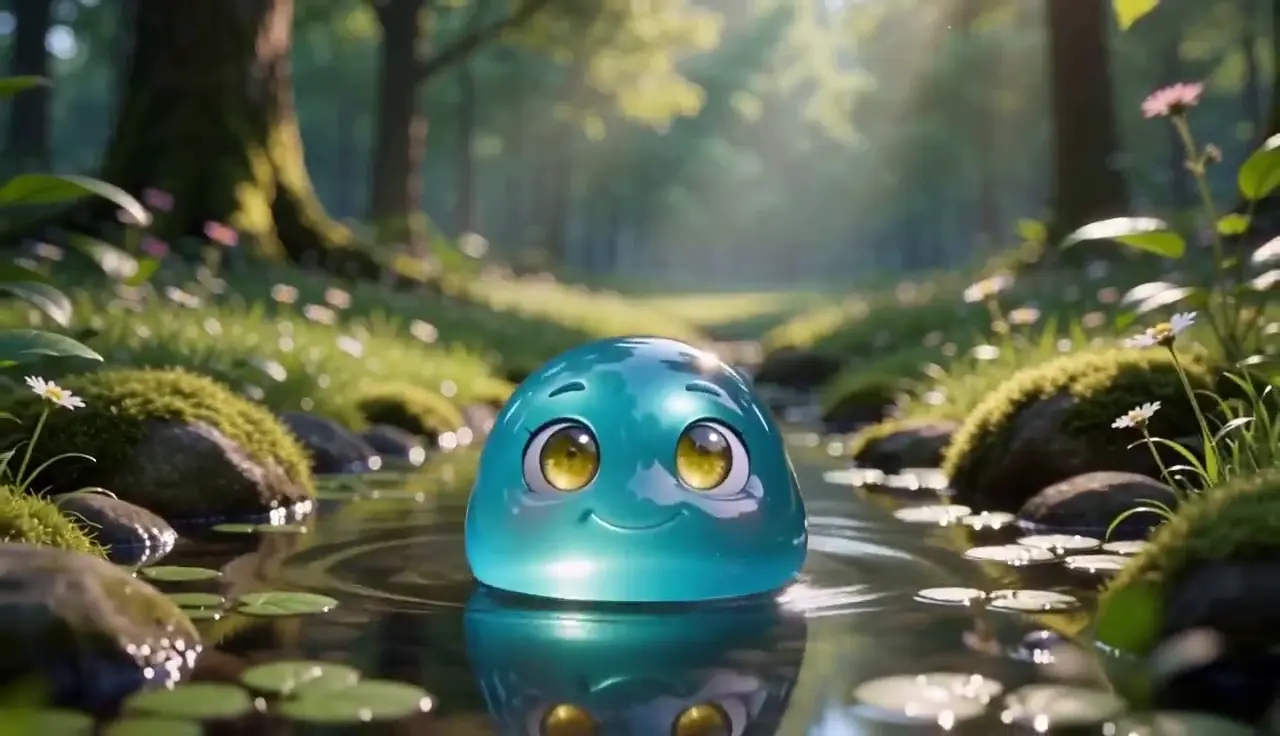 Uno slime diventa una ragazza slime