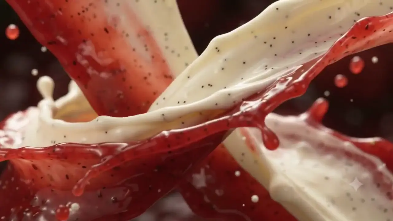 Gelato alla fragola mantecato